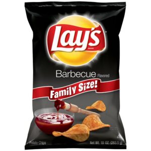 Family Size Barbecue Lay's Potato Chips | Packaged