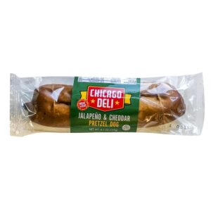 Jalapeno & Cheddar Pretzel Dog | Packaged