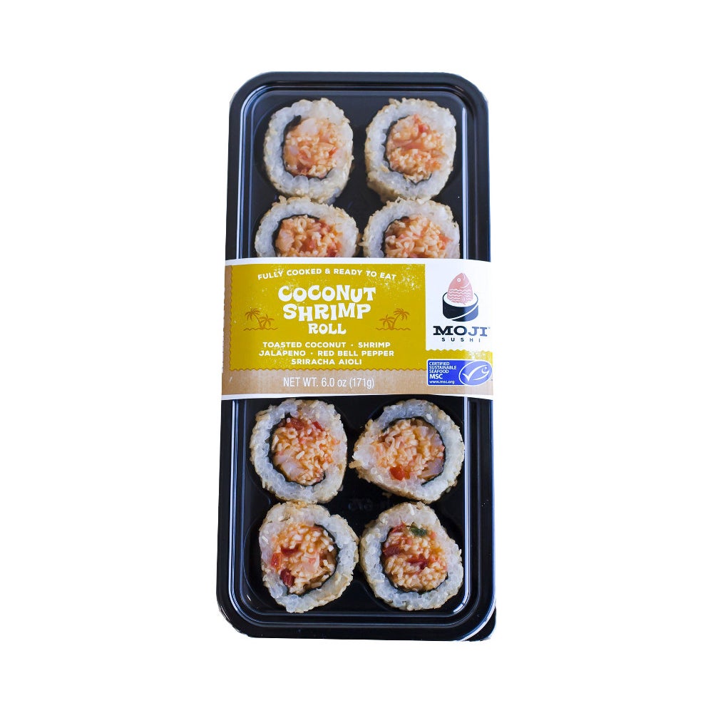 SUSHI SHRMP COCNT ROLL 4-6Z MOJI - Gordon Restaurant Market