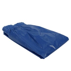 Navy Plastic Table Skirt | Raw Item