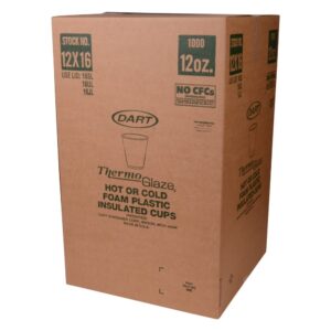 12 oz. Dart Foam Cups | Corrugated Box