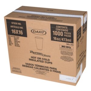 16 oz. Foam Cups | Corrugated Box