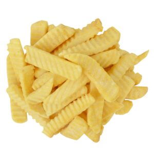 1/2 x 3/4 Inch Extra Long Fancy Crinkle Cut French Fries | Raw Item