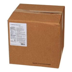 10" Cauliflower Pizza Crusts | Corrugated Box