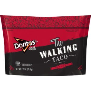 Nacho Cheese Top N Go Flavored Tortilla Chips | Packaged
