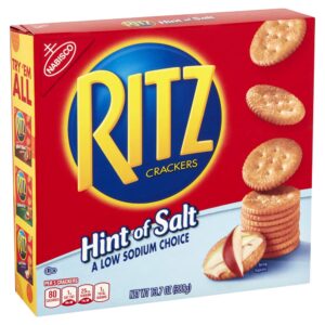 Hint of Salt Low Sodium Crackers | Packaged