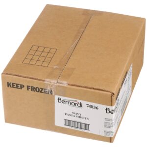 Wavy Lasagna Pasta Sheets | Corrugated Box