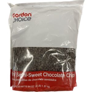 Mini Semisweet Chocolate Chips, 4000/# | Packaged