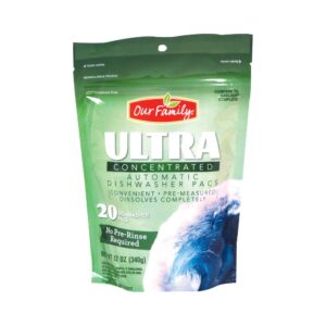 Our Family Automatic Dishwasher Pacs 20c | Packaged