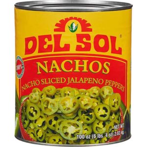 Sliced Nacho Jalapeno Peppers | Packaged