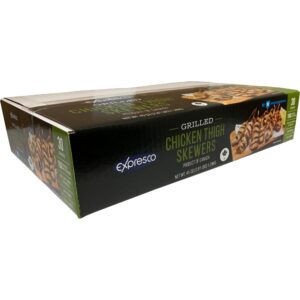 Grilled Chicken Thigh Skewer | Packaged