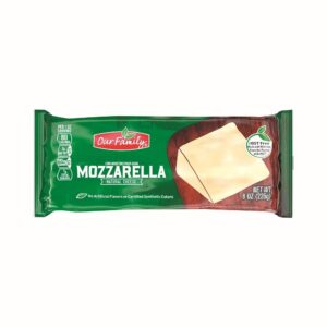 Mozzarella Cheese Block | Packaged