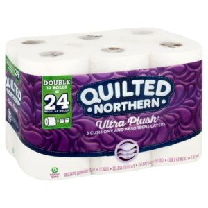 Quilted North Ultra Plush Mega 12 Rolls | Packaged