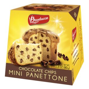 Bauducco Mini Chocolate Chip Panettone | Packaged