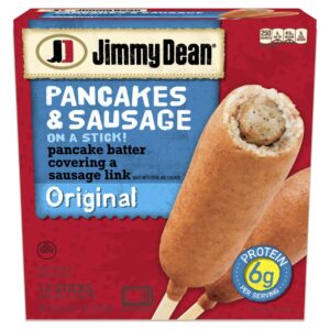 Pancake Breakfast Bites with Sausage | Packaged