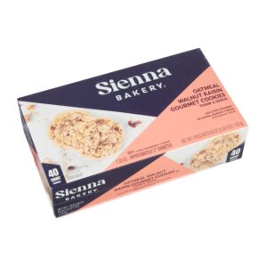 Oatmeal Walnut Raisin Cookies | Packaged