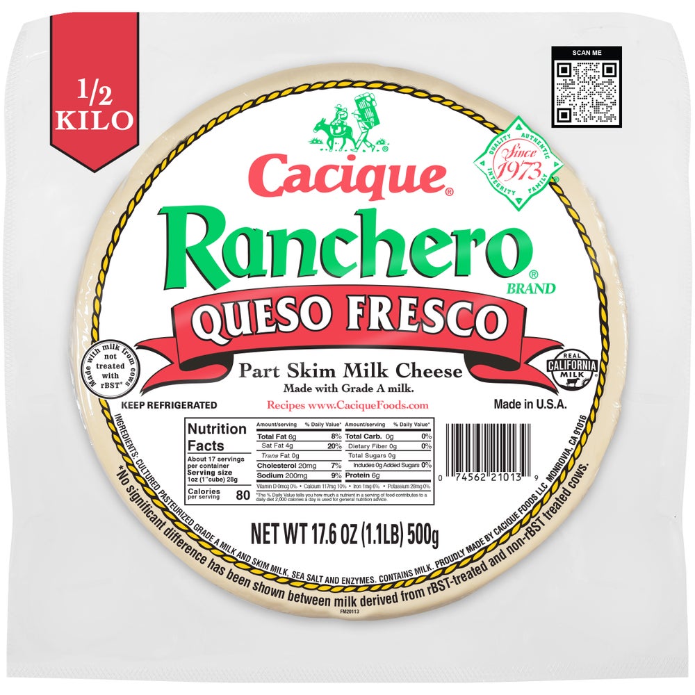 CHEESE QUESO FRESCO | Packaged