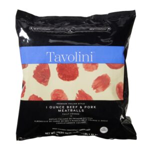 Beef & Pork Meatballs, with Romano Cheese | Packaged