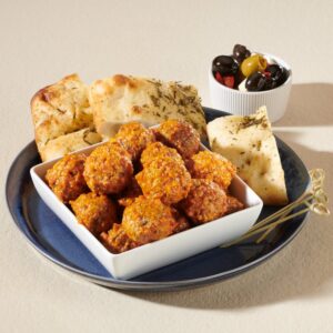 Beef & Pork Meatballs, with Romano Cheese | Styled