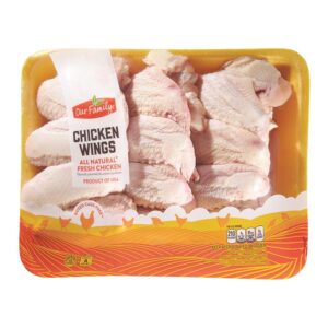 OUR FAMILY VAL PK CHIX WING 3.7#AVG | Packaged