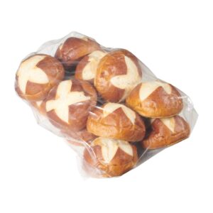 BUN HAMB PRTZL SLCD 4.25″ 6-12CT | Packaged