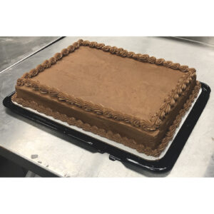 Yellow Cake with Chocolate Buttercream