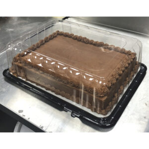 Yellow Cake with Chocolate Buttercream