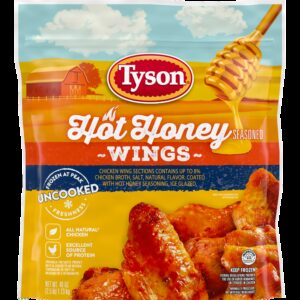 CHIX WNG HOT HNY BBQ 2.5# | Packaged