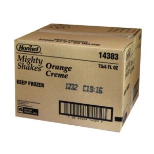 75-4 OZ-MIGHTY SHAKE ORANGE CREME DC | Corrugated Box
