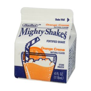 75-4 OZ-MIGHTY SHAKE ORANGE CREME DC | Packaged