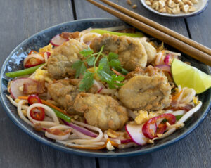 Chef Dusted Pacific Oysters