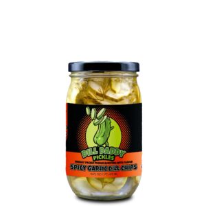 PICKLE SLCS DILL SPCY GARL 16Z | Packaged