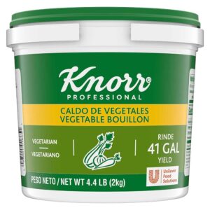 KNORR BOUILLON CALDO DE VEGETALES 4.4# | Packaged