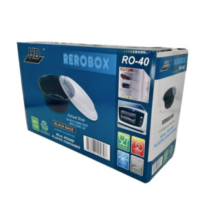 Rerobox Round Plastic Containers 40 oz
