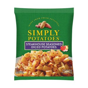 Steakhouse Seasoned Diced Potatoes | Packaged