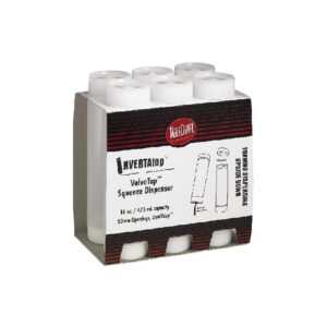 16 oz. Plastic Clear Squeeze Bottles | Raw Item