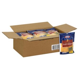 Natural Finely Shredded Sharp Cheddar Cheese | Styled