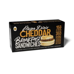 Sausage Cheddar Biscuit Sandwich | Packaged