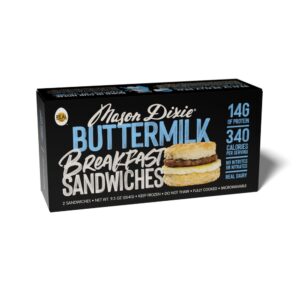 Sausage Biscuit Buttermilk Sandwich | Packaged