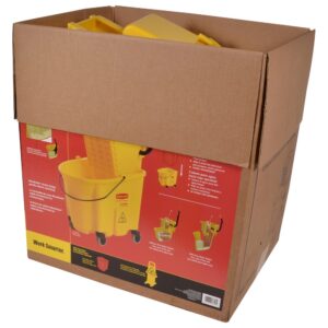 Side-Press Mop Bucket & Wringer | Packaged