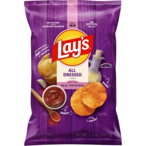 LAYS CHIPS XL ALL DRESSED | Packaged
