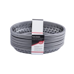 Oval Plastic Baskets | Packaged