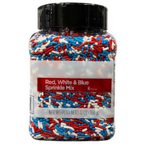 Stars & Stripes Sprinkles | Packaged