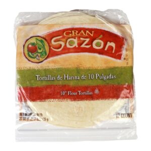 10″ Flour Tortillas | Packaged