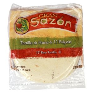 12″ Flour Tortillas | Packaged