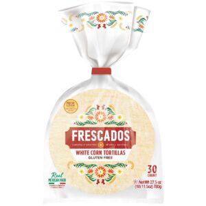 White Corn Flour Tortillas 6″ | Packaged
