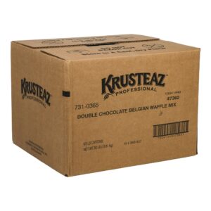 Double Chocolate Belgian Waffle Mix | Corrugated Box