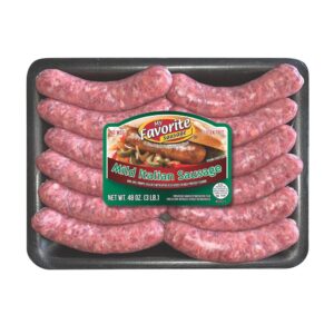 Mild Italian Sausage Links | Packaged