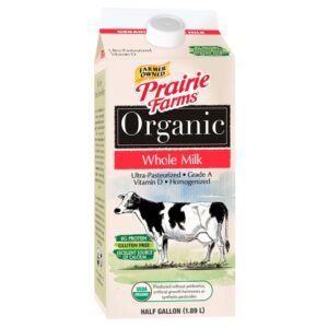 Organic 2% Half Gallon Milk | Packaged