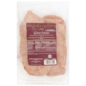 Sliced Genoa Salami | Packaged